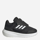 Buty sportowe chłopięce na rzepy Adidas Runfalcon 3.0 AC I HP5863 25 Czarne (4066749856335) - obraz 1