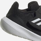 Buty sportowe chłopięce na rzepy Adidas Runfalcon 3.0 AC I HP5863 23 Czarne (4066749856366) - obraz 4