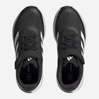 Buty sportowe chłopięce na rzepy Adidas Runfalcon 3.0 El K HP5867 33 Czarne (4066749864002) - obraz 4