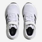 Buty sportowe dziecięce dla dziewczynki na rzepy Adidas Runfalcon 3.0 El K HP5868 28.5 Białe (4066749871666) - obraz 4