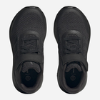 Buty sportowe chłopięce na rzepy Adidas Runfalcon 3.0 El K HP5869 30 Czarne (4066749867843) - obraz 4