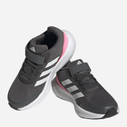 Buty sportowe dziecięce dla dziewczynki na rzepy Adidas Runfalcon 3.0 El K HP5873 28 Szare (4066749887131) - obraz 6