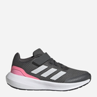 Buty sportowe dziecięce dla dziewczynki na rzepy Adidas Runfalcon 3.0 El K HP5873 33 Szare (4066749887117) - obraz 1