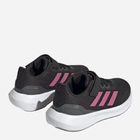 Buty sportowe młodzieżowe dla dziewczynki na rzepy Adidas Runfalcon 3.0 El K HP5875 36 Czarne (4066749875558) - obraz 3