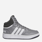 Підліткові високі кросівки для хлопчика adidas Hoops 3.0 Mid K IF2721 36 Сірі (4066756547349)