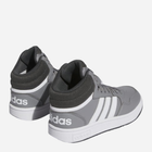 Buty sportowe chłopięce za kostkę Adidas Hoops 3.0 Mid K IF2721 36 Szare (4066756547349) - obraz 4