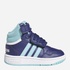 Buty sportowe chłopięce na rzepy za kostkę Adidas Hoops Mid 3.0 AC I IF5314 26 Niebieskie (4066756636920) - obraz 1