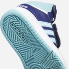 Buty sportowe chłopięce na rzepy za kostkę Adidas Hoops Mid 3.0 AC I IF5314 21 Niebieskie (4066756636876) - obraz 5