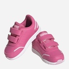 Buty sportowe dziecięce dla dziewczynki na rzepy Adidas Vs Switch 3 Cf I IG9645 23 Różowe (4066755744190) - obraz 6