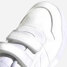Buty sportowe młodzieżowe dla dziewczynki na rzepy Adidas Tensaur C S24047 39.5 Białe (4064044595591) - obraz 5