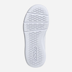 Підліткові кросівки для дівчинки Adidas Tensaur C S24049 40 Білі (4064044576316) - зображення 4
