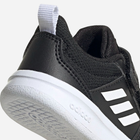 Buty sportowe chłopięce na rzepy Adidas Tensaur I S24054 19 Czarne (4064044614773) - obraz 6