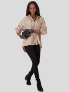 Вітрівка з капюшоном жіноча PERSO BLE205000F XXL Бежева (5908312936701) - зображення 5