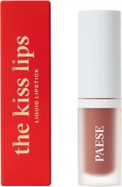 Жидкая помада матовая с витамином Е Paese The Kiss Lips 01 Nude Beige 3.4 мл (5902627624490)