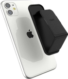 Тримач для телефону CLCKR Universal Grip & Stand Saffiano Size S Black (8718846076999) - зображення 1