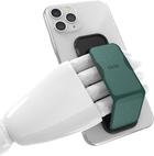 Тримач для телефону CLCKR Universal Grip & Stand Saffiano Size S Green (8718846077033) - зображення 4
