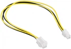 Кабель-подовжувач живлення CPU Cablexpert CC-PSU-7 4pin, 0.3м