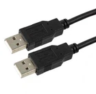Кабель USB2.0 AM-AM 1.8м Cablexpert, преміум, чорний (CCP-USB2-AMAM-6)