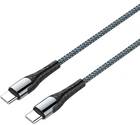 Кабель Type-C-Type-C 2м ColorWay, 3.0А (65W, PD Fast Charging), сірий (CW-CBPDCC039-GR)