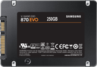Твердотільний диск 2.5" 250GB Samsung 870 EVO (MZ-77E250B)