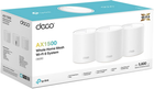 Router TP-LINK AX1500 Mesh Wi-Fi 6 System (Deco X10(3-pack)) - obraz 3