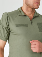 Мужская боевая футболка - убакс оливковая 52 - изображение 3