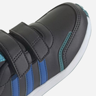 Buty sportowe chłopięce na rzepy Adidas Vs Switch 3 Cf C IG9640 35 Czarne (4066755736003) - obraz 5