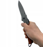 Спасательный Складной Многофункциональный Нож JB Tacticals XL BAYONET 15 Коричневый - изображение 6