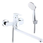 Смеситель для ванны Lidz Latwa 005 (k35) LDLAT005WHI45425 White