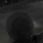 Шапка флис with Watch Slimtex M-Tac L Elite Cap Black (320г/м2) - изображение 10