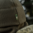 Шапка флис with Watch Slimtex Olive M-Tac L Elite Dark Cap (320г/м2) - изображение 10