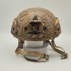 Каска шлем кевларовая военная тактическая Производство Украина ОБЕРІГ R - PRO (камыш)клас 1 ДСТУ NIJ IIIa - изображение 4