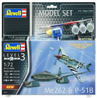 Model do składania Revell ME262 + P51B skala 1:72 (4009803637112)