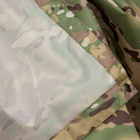 Тактичний військовий дощовик-пончо (плащ-намет), розмір універсальний, колір хакі - зображення 15