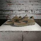 Тактические кроссовки песок 3Д сетка олива Натуральная кожа Win War 43 (28см) - изображение 1