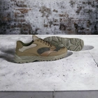 Тактические кроссовки песок 3Д сетка олива Натуральная кожа Win War 40 (26.5см) - изображение 3