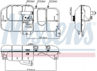 Розширювальний бачок NISSENS 996035 1674918, 20517005, 23262062