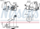 Розширювальний бачок NISSENS 996153 BMW 3 Series, 1 Series, X1