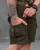 Тактические мужские шорты 5.11 Tactical L олива (16348) - изображение 3