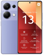 Smartfon Xiaomi Redmi Note 13 Pro 12/512GB Lavender Purple (6941812763049) - obraz 1