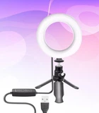 Кольцевая LED лампа для селфи светодиодная от USB 16 cm 6" Earldom ET-ZP29