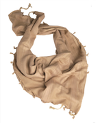 Арафатка шарф-шемаг тактичний Mil-Tec Бавовна One Size 110x110 см Койот HALSTUCH 'SHEMAGH' 110X110CM COYOTE-UNI (12612000) - зображення 1