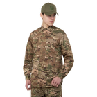 Рубашка тактическая Military Rangers ZK-JK6005 3XL Камуфляж Multicam - изображение 2