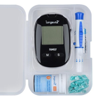 Глюкометр Longevita Family / Система для измерения глюкозы в крови + тест-полоски 100 шт. - изображение 3