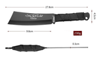 Нож секач охотничий Rambo - изображение 6