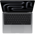 Laptop Apple MacBook Pro 14" M3 8/512GB 2023 (MTL73D/A) Space Gray - obraz 2