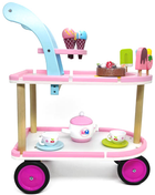 Zestaw do zabawy Norimpex Wooden Ice Cream Cart (5902444033147) - obraz 3