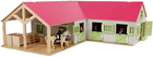 Стайня Hipo Kids Globe with 3 Boxes and Storage Room 1:24 (8713219362167)