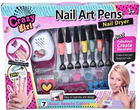 Zestaw do manicure Big Toys Nail Art Pens z lampą (5902719792250) - obraz 4