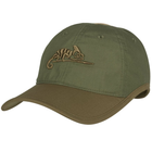 Бейсболка Helikon-Tex LOGO - PolyCotton Ripstop, Olive Green/Adaptive Green єдиний (CZ-LGC-PR-0212A)